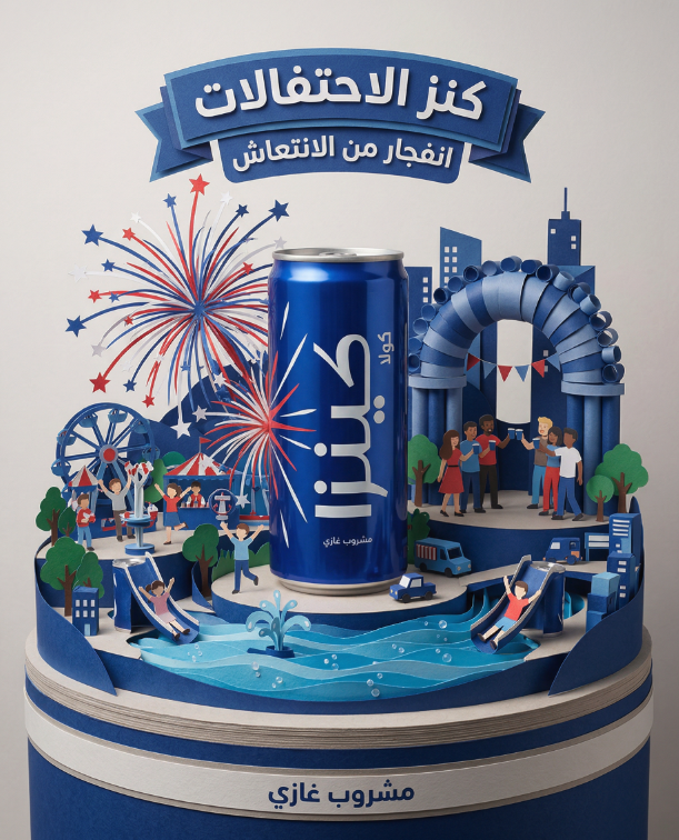 مو تصميم… هذا عالم كامل مصنوع من المنتج نفسه.